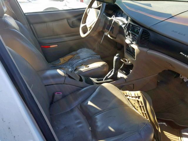 2G4WB52K9X1438378 - 1999 BUICK REGAL LS WHITE photo 5