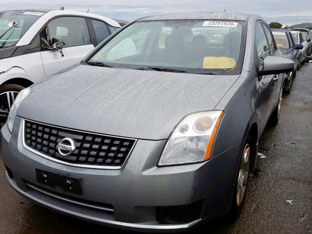 3N1AB61E17L657496 - 2007 NISSAN SENTRA 2.0 GRAY photo 2