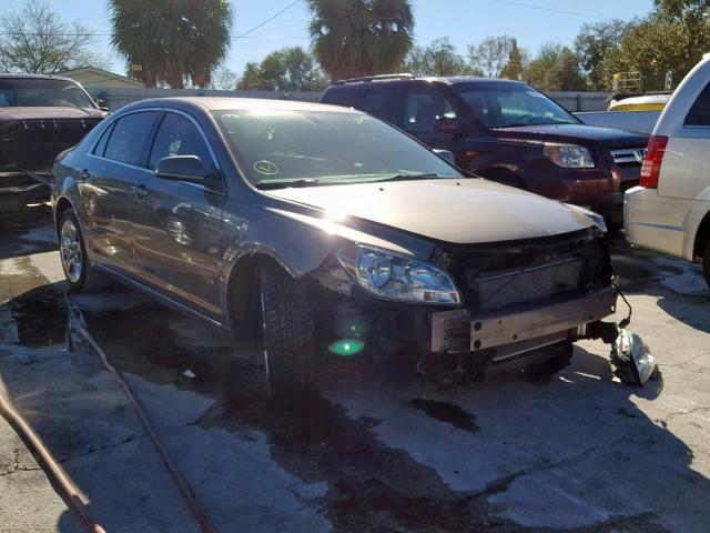 1G1ZC5EB0AF266843 - 2010 CHEVROLET MALIBU 1LT BROWN photo 1