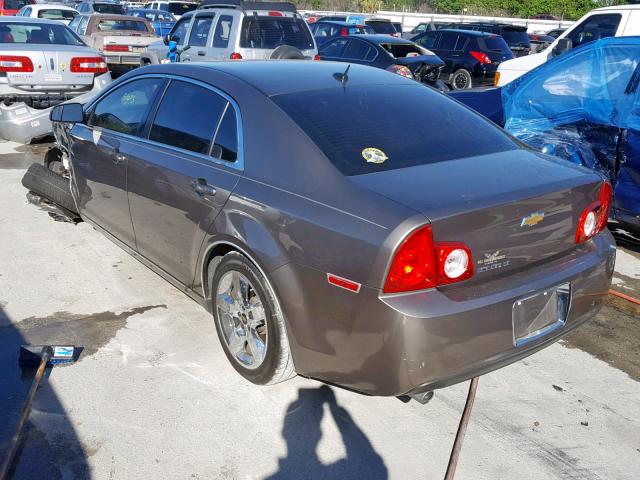 1G1ZC5EB0AF266843 - 2010 CHEVROLET MALIBU 1LT BROWN photo 3