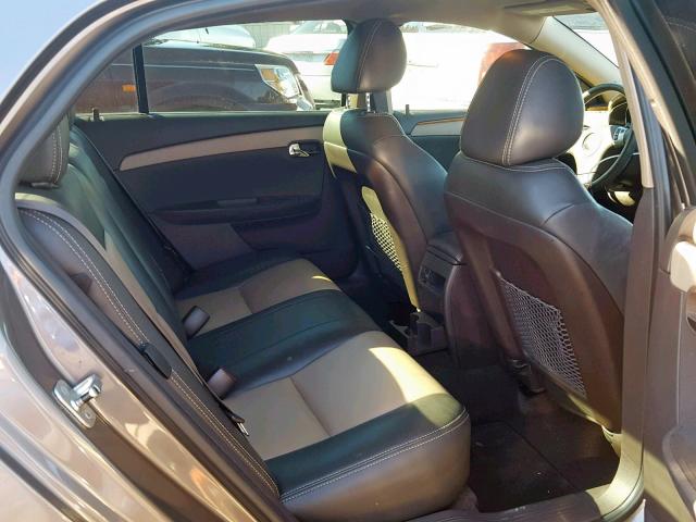 1G1ZC5EB0AF266843 - 2010 CHEVROLET MALIBU 1LT BROWN photo 6