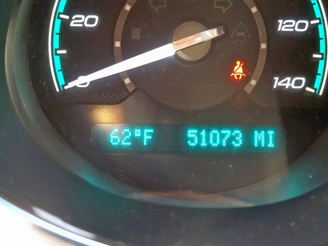 1G1ZC5EB0AF266843 - 2010 CHEVROLET MALIBU 1LT BROWN photo 8