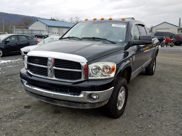 3D7KS29C37G762178 - 2007 DODGE RAM 2500 BLACK photo 2