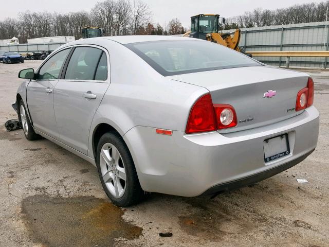 1G1ZA5EU2BF374258 - 2011 CHEVROLET MALIBU LS SILVER photo 3