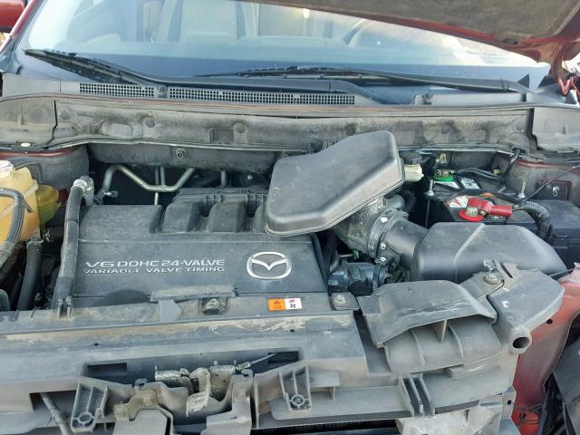 JM3TB28Y270110773 - 2007 MAZDA CX-9 RED photo 7