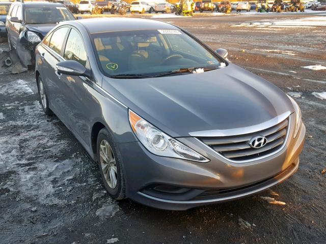 5NPEB4AC9EH819079 - 2014 HYUNDAI SONATA GLS GRAY photo 1