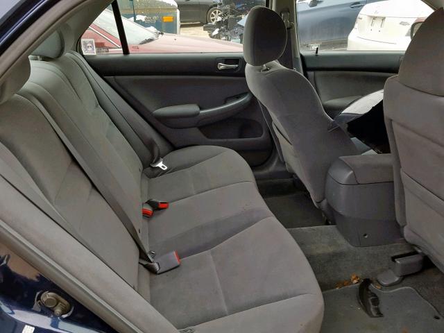 1HGCM56127A129474 - 2007 HONDA ACCORD VAL BLUE photo 6