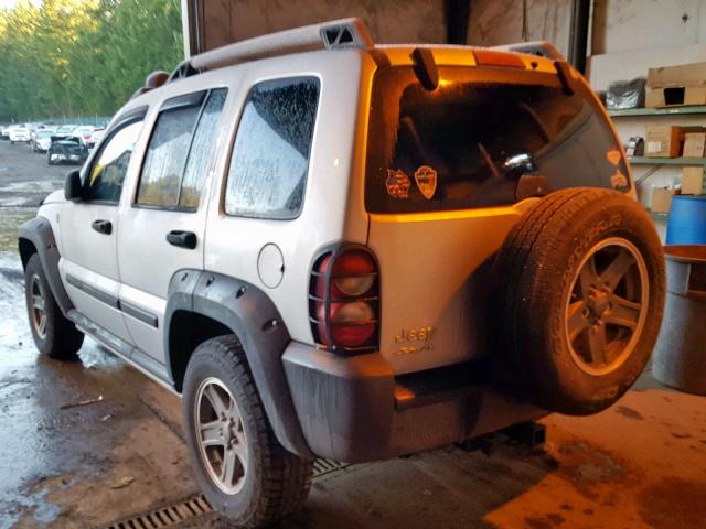 1J4GL38K35W709095 - 2005 JEEP LIBERTY RE SILVER photo 3