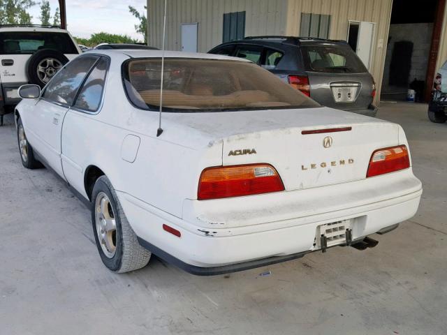 JH4KA8266SC001871 - 1995 ACURA LEGEND L WHITE photo 3