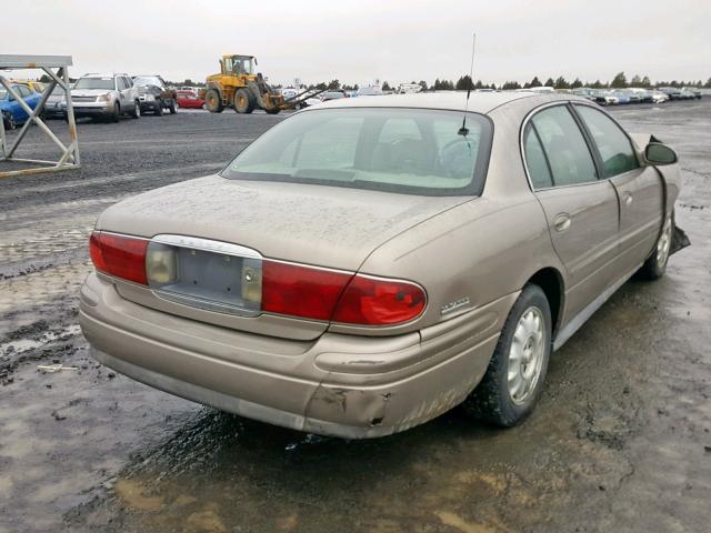 1G4HR54K01U156501 - 2001 BUICK LESABRE LI TAN photo 4