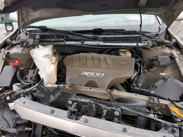 1G4HR54K01U156501 - 2001 BUICK LESABRE LI TAN photo 7