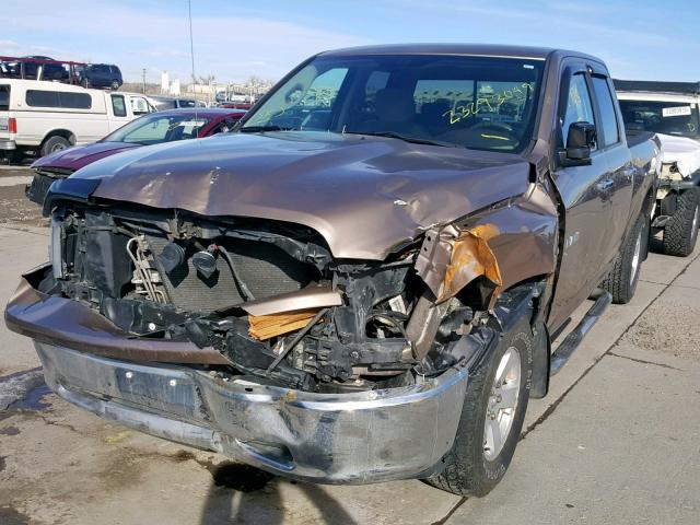 1D7RV1GT2AS128766 - 2010 DODGE RAM 1500 Gold Foto 2