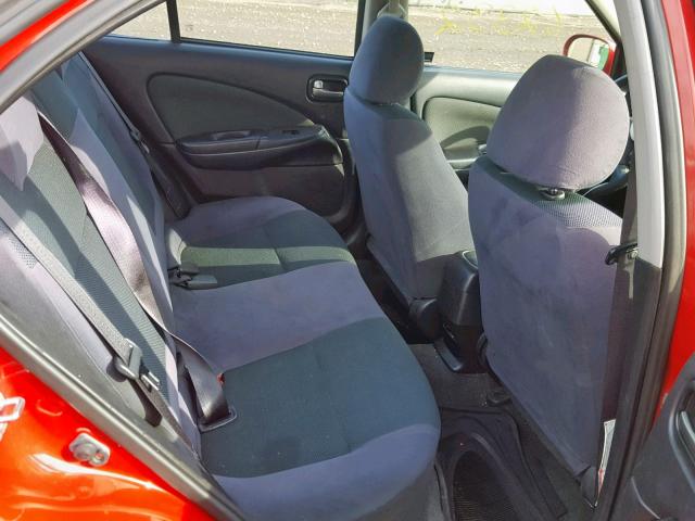 3N1CB51D06L488337 - 2006 NISSAN SENTRA 1.8 RED photo 6