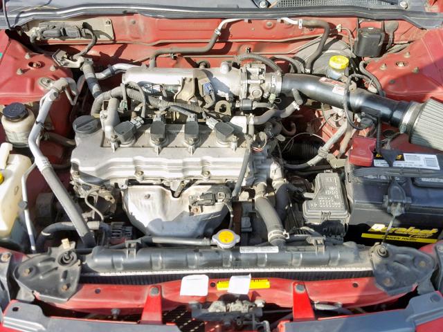 3N1CB51D06L488337 - 2006 NISSAN SENTRA 1.8 RED photo 7