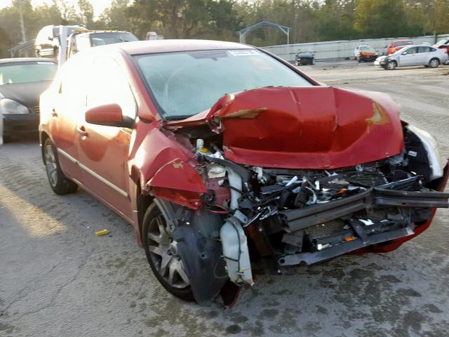 3N1AB6AP9CL672596 - 2012 NISSAN SENTRA 2.0 RED photo 1