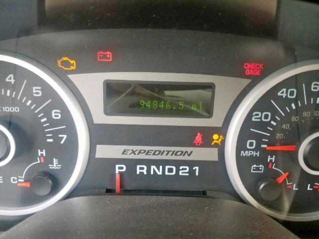 1FMPU175X5LA29498 - 2005 FORD EXPEDITION BLACK photo 8