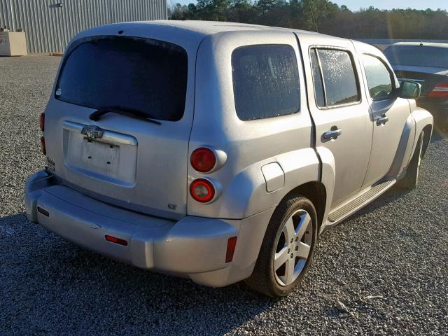 3GNDA23D57S606882 - 2007 CHEVROLET HHR LT SILVER photo 4