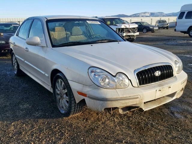 KMHWF35H42A529226 - 2002 HYUNDAI SONATA GLS თეთრი ფოტო 1