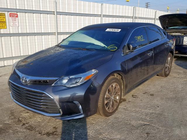 4T1BK1EB6GU199914 - 2016 TOYOTA AVALON XLE GRAY photo 2