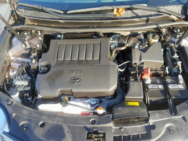 4T1BK1EB6GU199914 - 2016 TOYOTA AVALON XLE GRAY photo 7