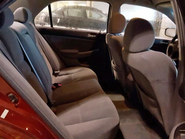 1HGCM56317A204005 - 2007 HONDA ACCORD SE Бордовый фото 6