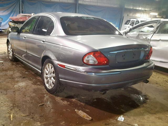 SAJEA51D33XC91627 - 2003 JAGUAR X-TYPE 2.5 GRAY photo 3