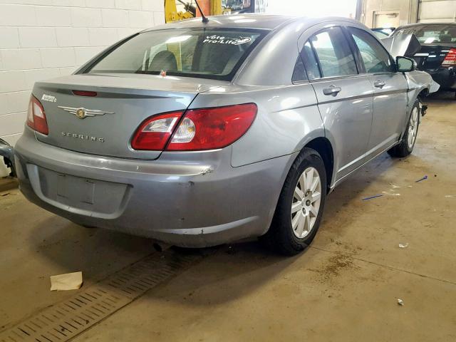 1C3LC46K47N553661 - 2007 CHRYSLER SEBRING SILVER photo 4