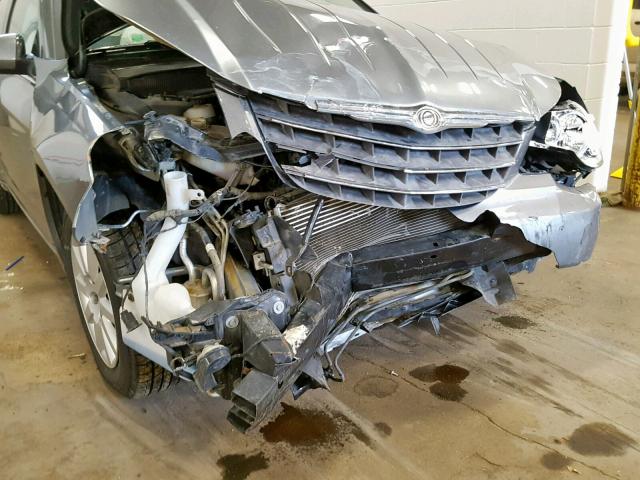 1C3LC46K47N553661 - 2007 CHRYSLER SEBRING SILVER photo 9