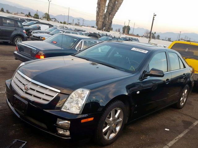 1G6DC67A860196338 - 2006 CADILLAC STS BLACK photo 2