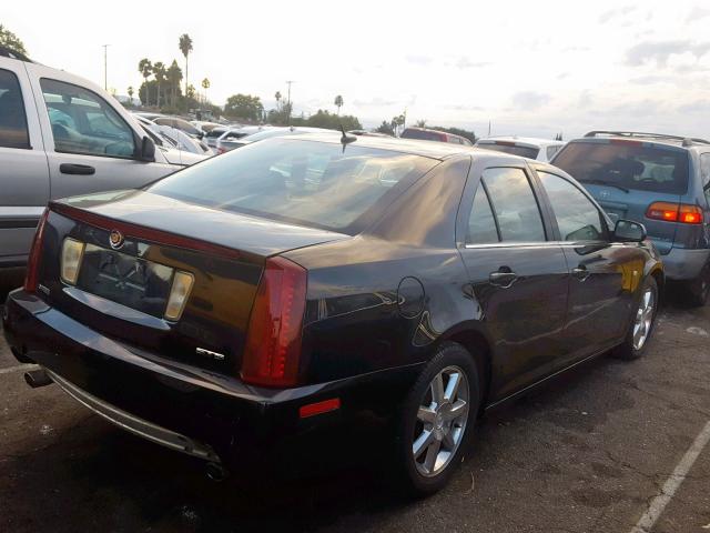 1G6DC67A860196338 - 2006 CADILLAC STS BLACK photo 4