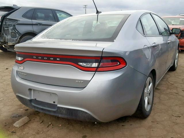 1C3CDFBB8FD309708 - 2015 DODGE DART SXT SILVER photo 4