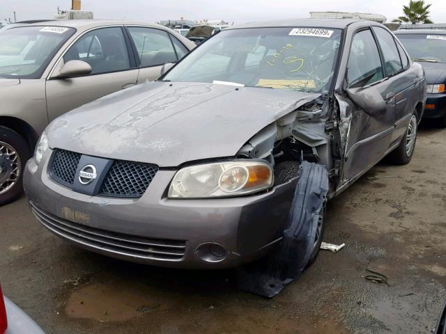 3N1CB51AX4L484671 - 2004 NISSAN SENTRA 1.8 BEIGE photo 2