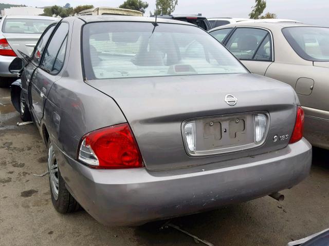 3N1CB51AX4L484671 - 2004 NISSAN SENTRA 1.8 BEIGE photo 3