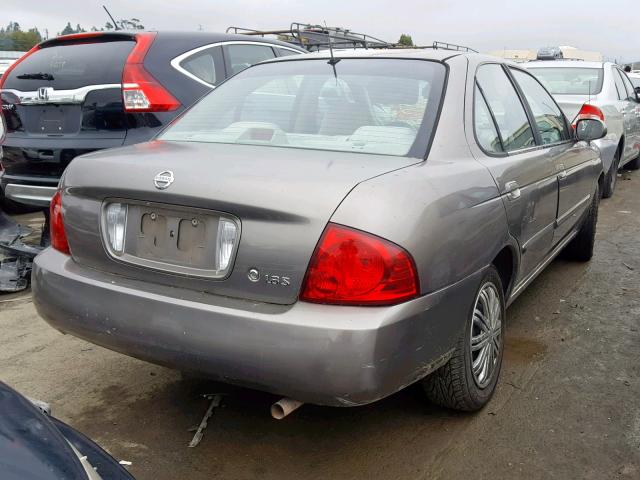 3N1CB51AX4L484671 - 2004 NISSAN SENTRA 1.8 BEIGE photo 4