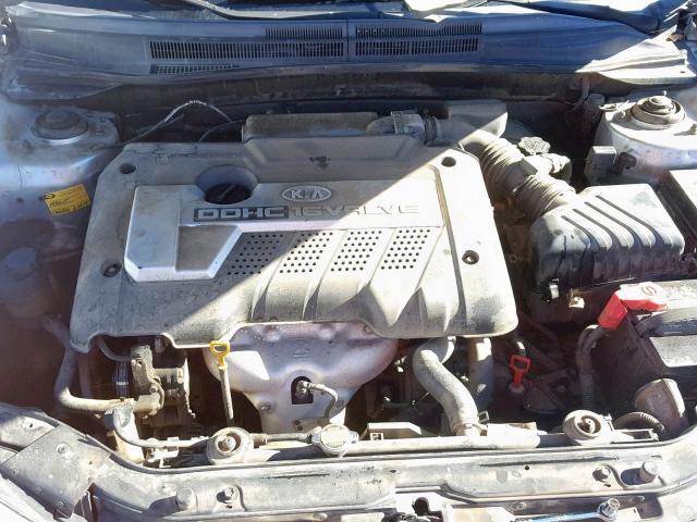 KNAFE122265262305 - 2006 KIA NEW SPECTR 银色 照片 7