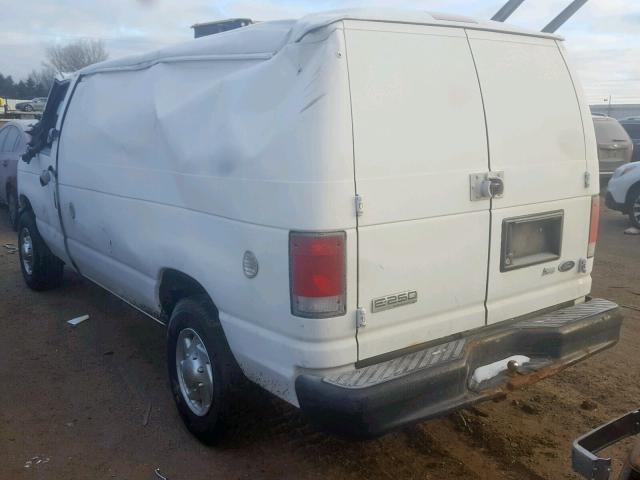 1FTNE2EW6ADA83542 - 2010 FORD ECONOLINE WHITE photo 3