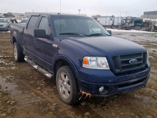 1FTPW14V47FA41103 - 2007 FORD F150 SUPER Blau Foto 1
