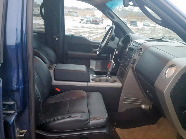 1FTPW14V47FA41103 - 2007 FORD F150 SUPER Blau Foto 5