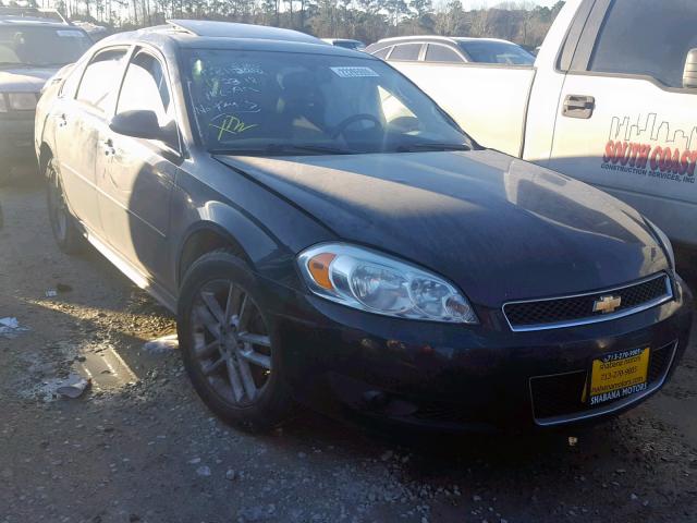 2G1WC5E32D1209390 - 2013 CHEVROLET IMPALA LTZ BLACK photo 1