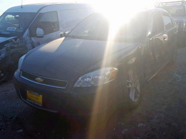 2G1WC5E32D1209390 - 2013 CHEVROLET IMPALA LTZ BLACK photo 2