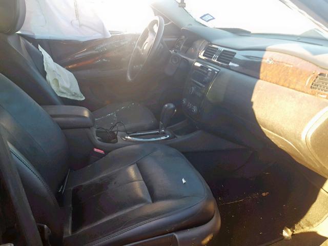 2G1WC5E32D1209390 - 2013 CHEVROLET IMPALA LTZ BLACK photo 5