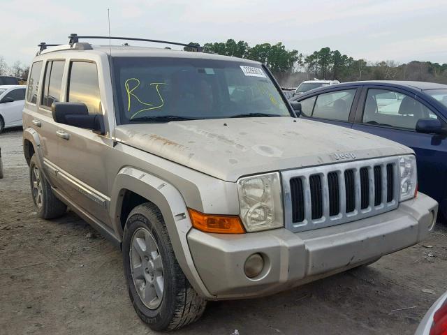 1J8HH58247C673387 - 2007 JEEP COMMANDER BEIGE photo 1