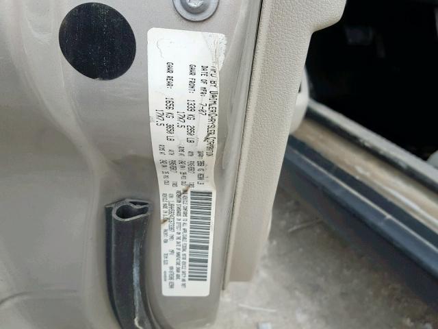 1J8HH58247C673387 - 2007 JEEP COMMANDER BEIGE photo 10