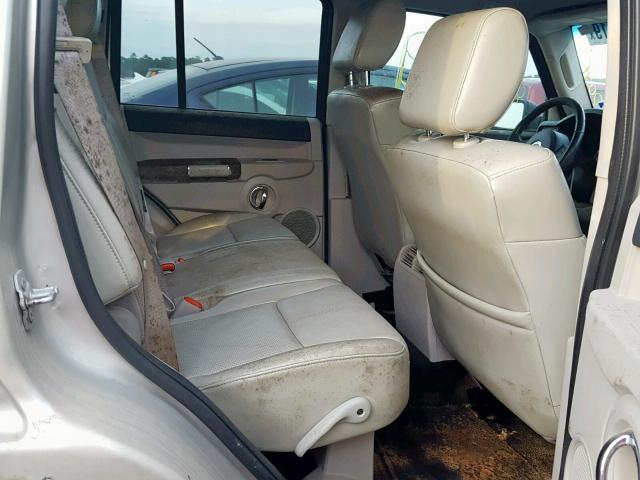 1J8HH58247C673387 - 2007 JEEP COMMANDER BEIGE photo 6