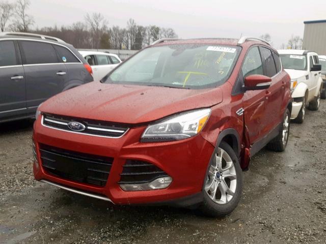 1FMCU0J95EUD41713 - 2014 FORD ESCAPE TIT RED photo 2