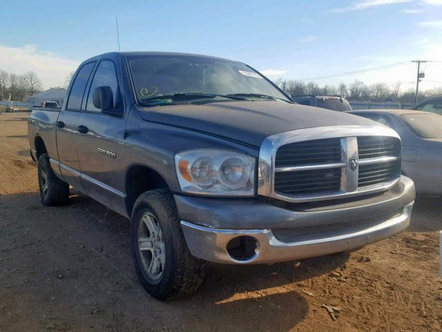 1D7HU18P07S179580 - 2007 DODGE RAM 1500 S GRAY photo 1