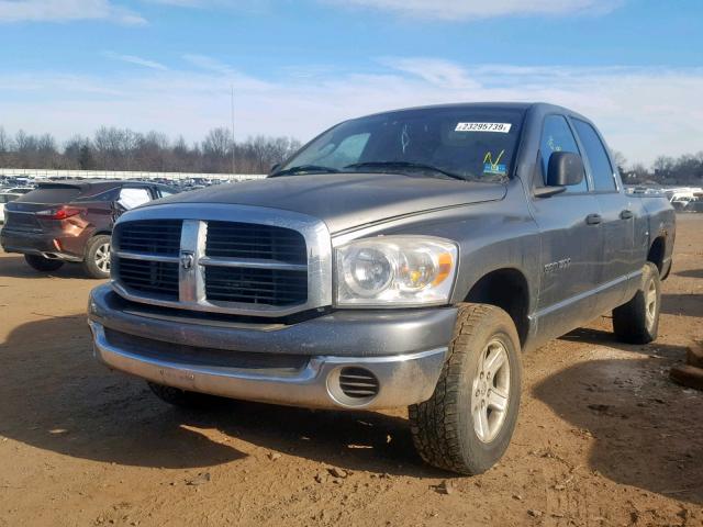 1D7HU18P07S179580 - 2007 DODGE RAM 1500 S GRAY photo 2