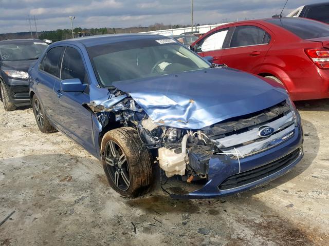 3FAHP0HA0AR405617 - 2010 FORD FUSION SE BLUE photo 1