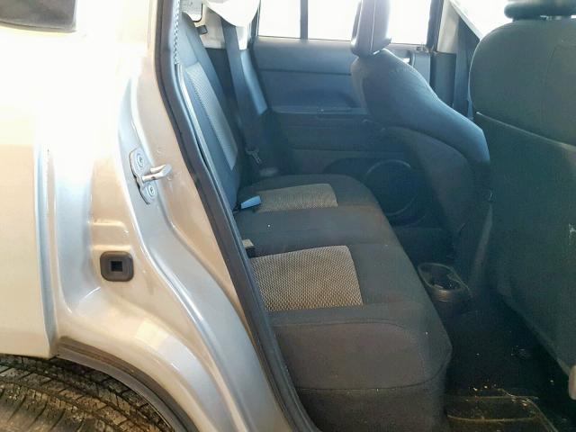 1J4FT47A59D124515 - 2009 JEEP COMPASS SP TAN photo 6