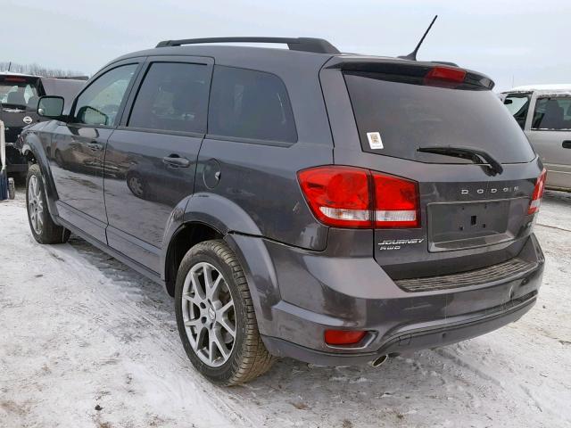 3C4PDDEG5FT633850 - 2015 DODGE JOURNEY R/ GRAY photo 3